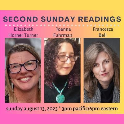 ep. 0823: Elizabeth Horner Turner, Joanna Fuhrman, and Francesca Bell