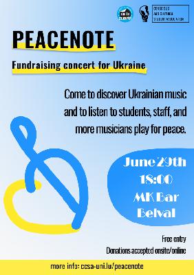Event – CCSA Peacenote