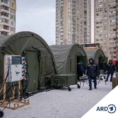Frieren und Feiern - Ukraine trotzt  russischen Angriffen