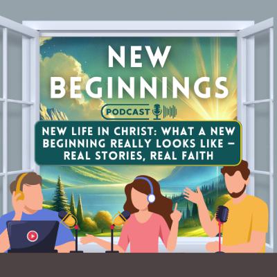New Life in Christ: What a New Beginning Really Looks Like — Real Stories, Real Faith (With Brother Urie and my Husband)