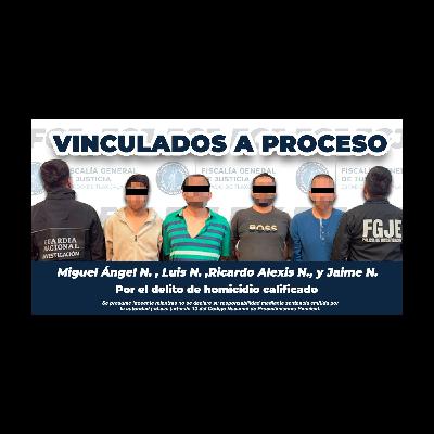 A PRISIÓN PREVENTIVA, CUATRO PROBABLES RESPONSABLES