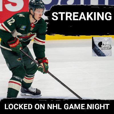 GAME NIGHT: Wild STREAK hits 7, Canes BLOW another big lead, Crosby gets SHUTDOWN in Montreal