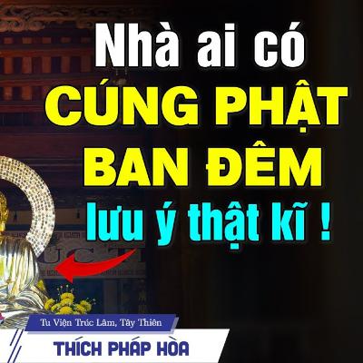 Ai thường CÚNG PHẬT Vào Ban Đêm lưu ý kĩ việc này - Vấn Đáp Thầy Thích Pháp Hòa