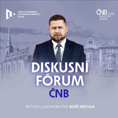 Představte si svět, kde algoritmy a technologie pomáhají, ale hodnoty nás drží pevně na zemi: Projev guvernéra Aleše Michla na Diskusním fóru ČNB v Plzni
