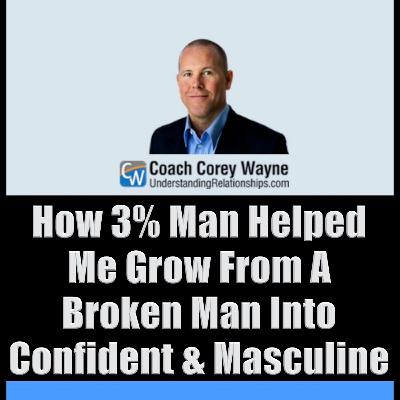 How 3Man Helped Me Grow From A Broken Man Into Confident & Masculine