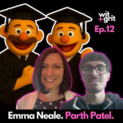 Navigating the Job Market: Insights from Emma Neale and Parth Patel.