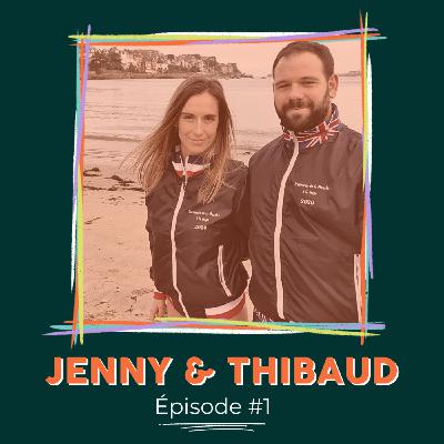 #1 - Thibaud Collet & sa compagne Jenny Tible - Traversée de la manche à la nage