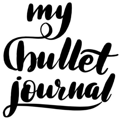 Doing My Bullet Journal.