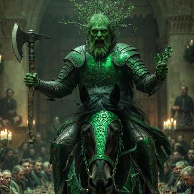 Time between Times Storytelling with Owen Staton. Christmas Tales. Sir Gawain and the Green Knight