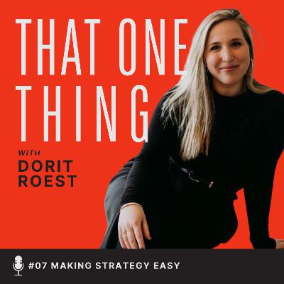 #07 The Netherlands: How to make strategy easy (Dorit Roest)