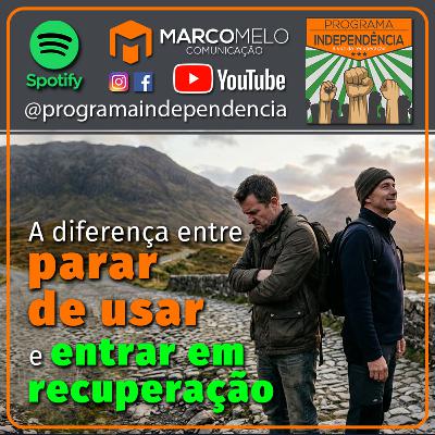 A diferença entre parar de usar e entrar em recuperação A diferença entre parar de usar e entrar em recuperação