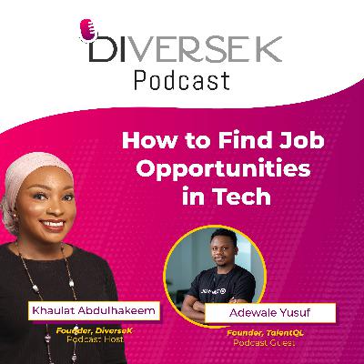 How to find job opportunities in tech