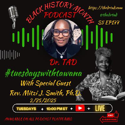 #tuesdayswithtawana w/ special guest Rev. Dr. Mitzi J. Smith #tuesdayswithtawana w/ special guest Rev. Dr. Mitzi J. Smith