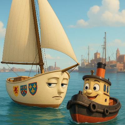 UNA CURIOSA SFIDA MARINA (4+ anni) - Le favole di B, Federico