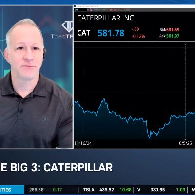 The Big 3: CAT, INTC, TSLA