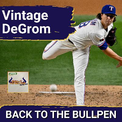 BACK TO THE BULLPEN | POWER: Shohei Ohtani RIPS First Pitch Home Run, Jacob deGrom SHINES for Texas Rangers