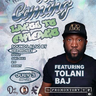 LIVE AT PROMONTORY GUEST TOLANI BAJ