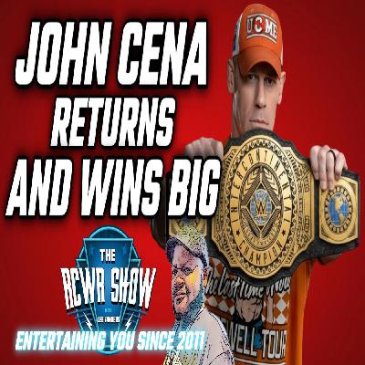 Episode 1186-John Cena Returns and Wins IC Title in Boston! The RCWR Show 11-10-2025
