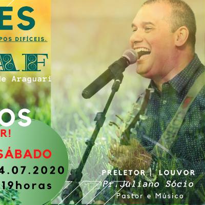 EP2_A1 "O desafio de uma vida com Deus em tempos dificeis." Rev. Juliano Sócio