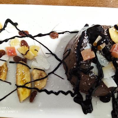Budín de chocolate