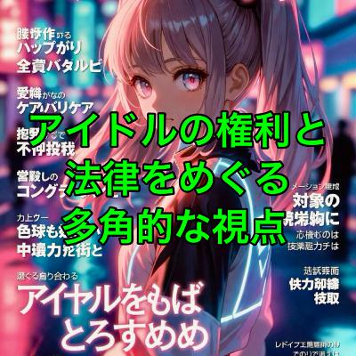 アイドルの権利と法律をめぐる多角的な視点 アイドルの権利と法律をめぐる多角的な視点
