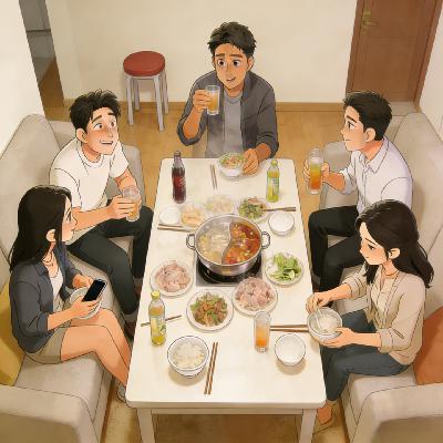 玄学夜话135｜火锅算命局☞巨蟹女被骗婚，白羊双子女的聒噪，和天机巨门的人精们