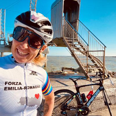 Anna Mei da Lubiana al Vaticano pedalando per i Bambini farfalla (Ultracycling al femminile) Anna Mei da Lubiana al Vaticano pedalando per i Bambini farfalla (Ultracycling al femminile)