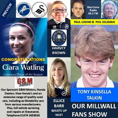 OUR MILLWALL FANS SHOW- Sponsored by G & M Motors, Gravesend - 250425