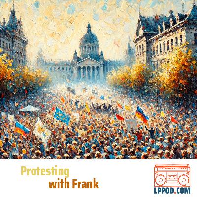 Protesting with Frank