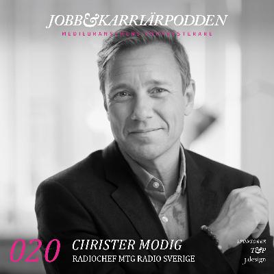 NR020 Christer Modig, Radiochef MTG Sverige