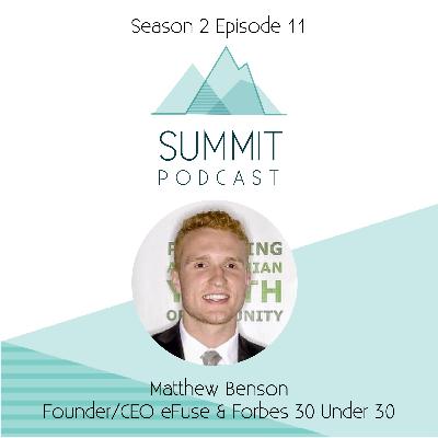 S2E11: Learning in the Fire | Matt Benson (Founder & CEO, eFuse)