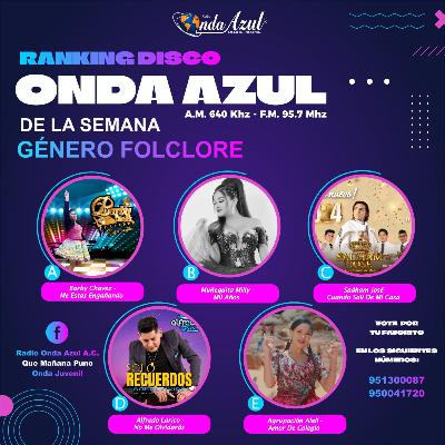 Ranking del disco Onda Azul Folclore de la semana