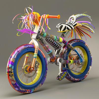Zev the Zebra and the Bodacious Bike