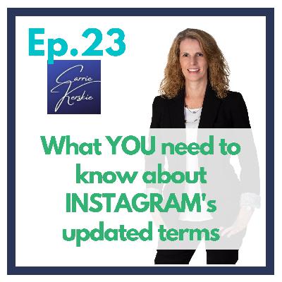 Instagram updated their terms. Find out what private information they can now access.