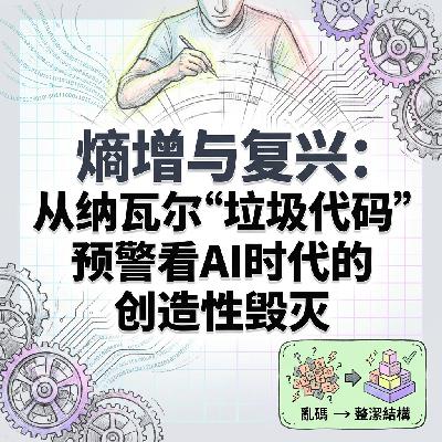 AI垃圾代码危机 | 纳瓦尔的预警与软件复兴 | 创造性毁灭的真相