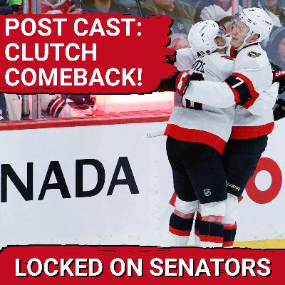 POST CAST: BRADY TKACHUK CLUTCH, TIM STÜTZLE DOMINANT IN OTTAWA SENATORS WIN IN WINNIPEG | BOTG POST CAST: BRADY TKACHUK CLUTCH, TIM STÜTZLE DOMINANT IN OTTAWA SENATORS WIN IN WINNIPEG | BOTG