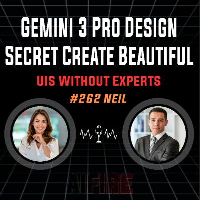#262 Neil: Gemini 3 Pro Design Secret Create Beautiful UIs Without Experts #262 Neil: Gemini 3 Pro Design Secret Create Beautiful UIs Without Experts
