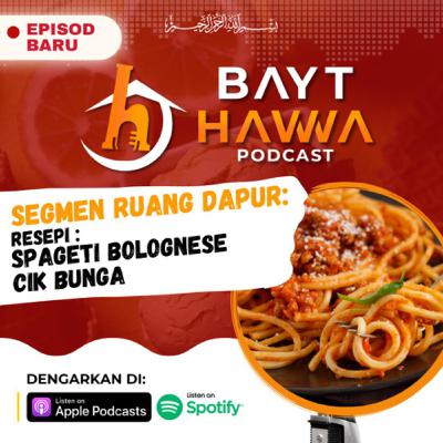 RUANG DAPUR : Spageti Bolognese Cik Bunga