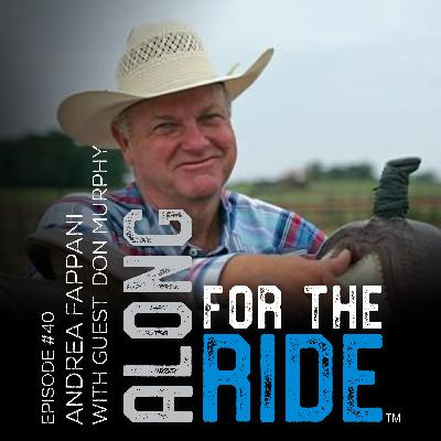 Don Murphy, NRCHA Hall Of Fame Member, “The Trainers Trainer”, Great conversation with Andrea the day after his first time showing a cow horse at the NRCHA Derby.