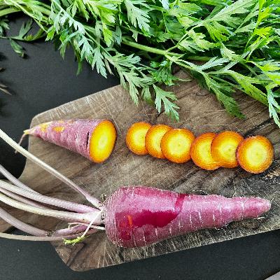 ¡Plantando Comida Morada! Colores y Verduras Bilingües
