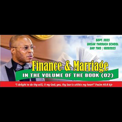 Marriage & Finance in the volume of the book 02 - Apostle Takim - MCTV Global