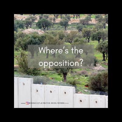 Where's the Opposition? Israeli politics in relation to Occupation and Palestinians
