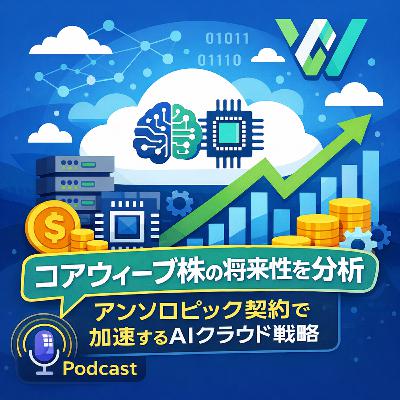 コアウィーブとアンソロピック提携に注目　AIインフラ市場で強まる存在感