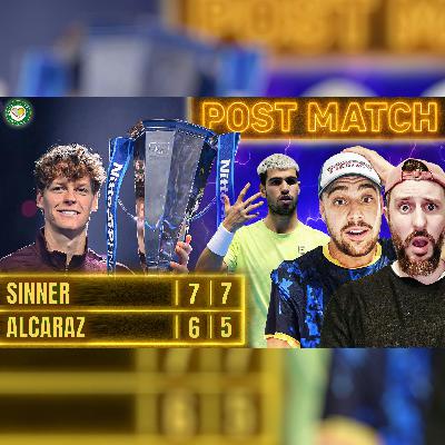Sinner DEFEATS Alcaraz to win ATP Finals 2025 ๐ | Post Match Reaction Sinner DEFEATS Alcaraz to win ATP Finals 2025 ๐ | Post Match Reaction