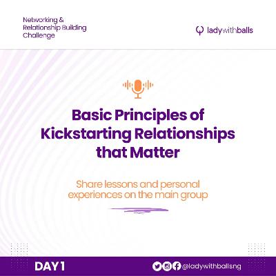 Networking & Relationship Building Challenge with Lady with Balls