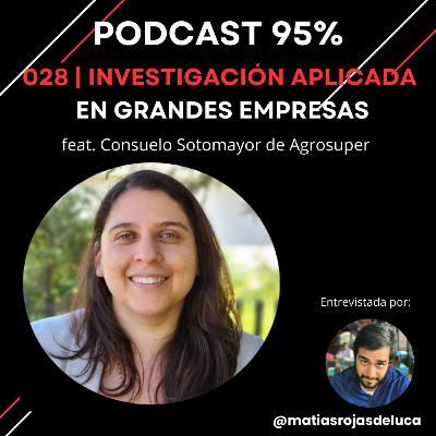 028 | Investigación aplicada en grandes empresas feat. Consuelo Sotomayor de Agrosuper