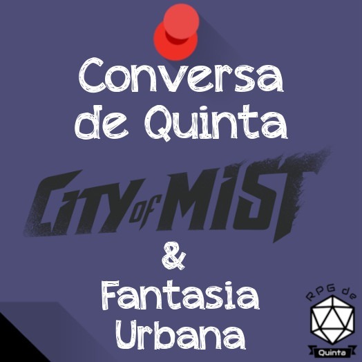 Conversa de Quinta #12 - City of Mist & Fantasia Urbana episode artwork