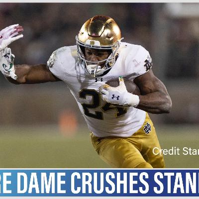 Notre Dame Thumps Stanford, Finishes 10-2 And Awaits Playoff Fate | Morning After Recap