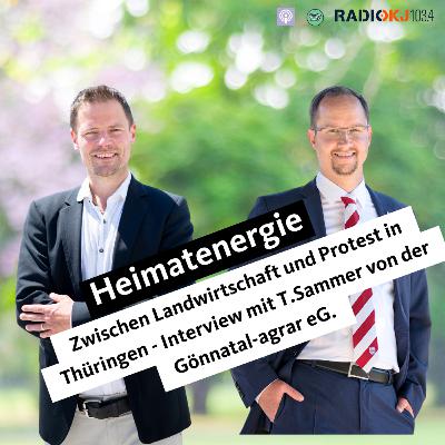Zwischen Landwirtschaft und Protest in Thüringen - Interview mit T.Sammer von der Gönnatal-agrar eG Zwischen Landwirtschaft und Protest in Thüringen - Interview mit T.Sammer von der Gönnatal-agrar eG