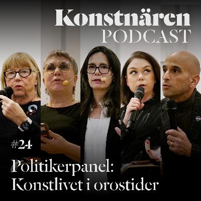 Politikerpanel: konstlivet i orostider